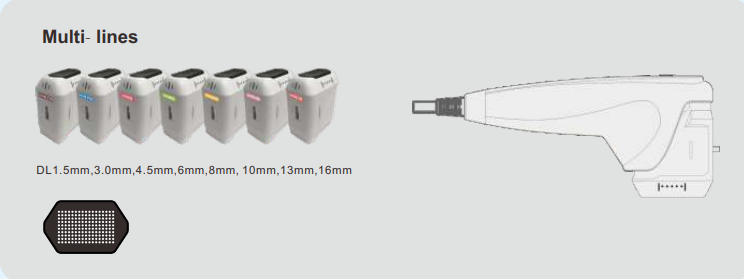 HIFU handpiece Pièce à main HIFU