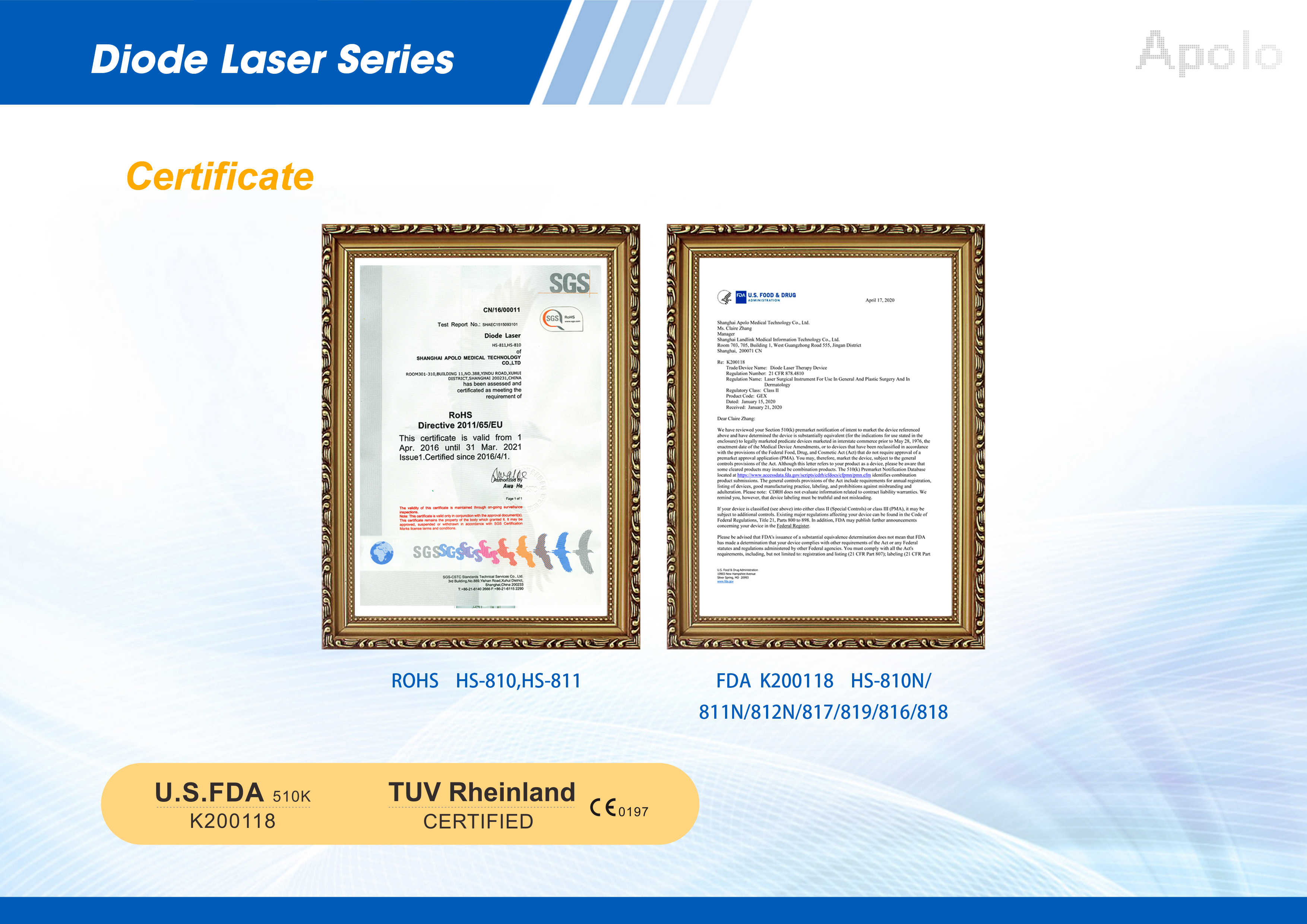 diode laser medical CE CE médical de laser de diode