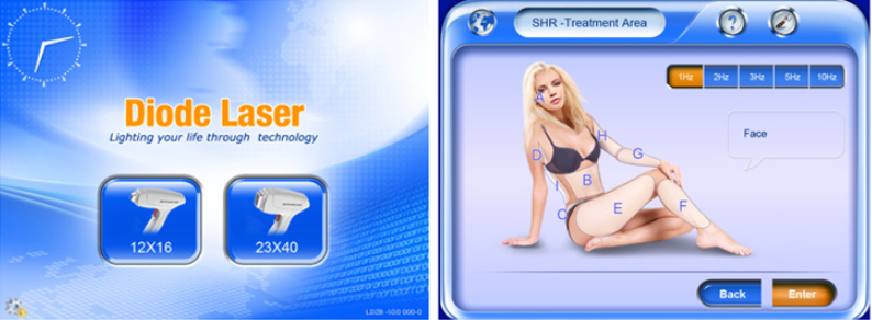 usine de dispositifs d'&eacute;pilation au laser &agrave; diode