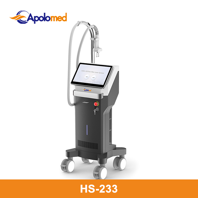 Machine laser à fibre double onde 1550 nm + 1927 nm à fibre fractionnée