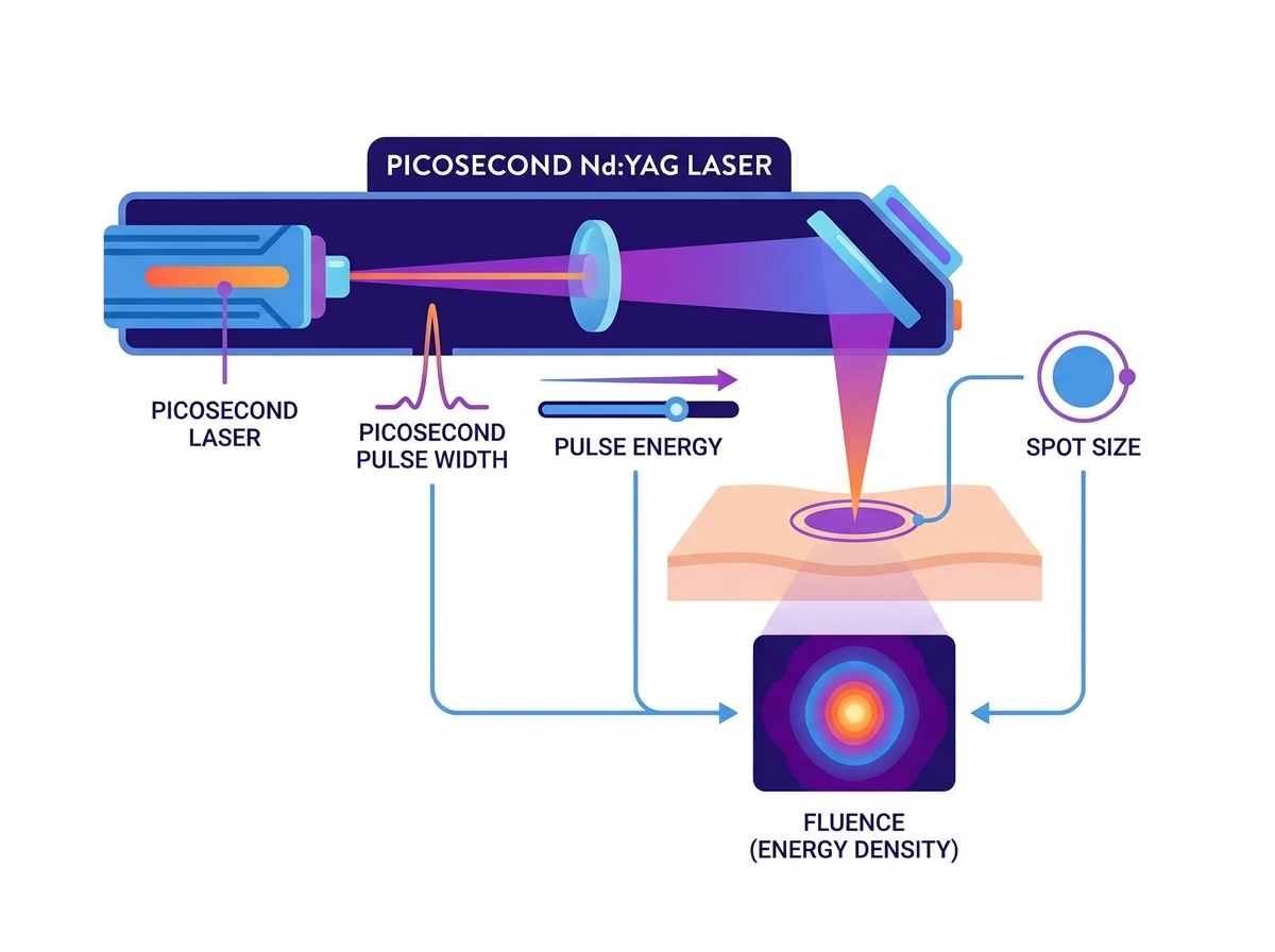 Param&egrave;tres du syst&egrave;me laser picoseconde