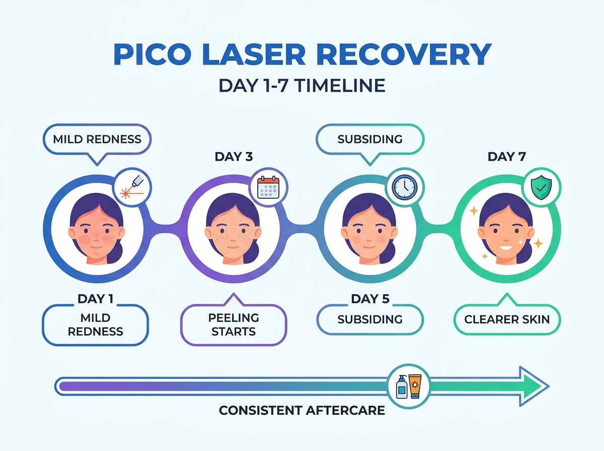 R&eacute;cup&eacute;ration au laser Pico au jour le jour