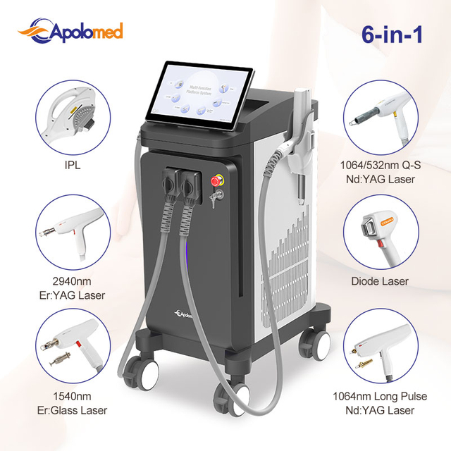 Nouveau Machine Laser à plate-forme multifonction 6 en 1
